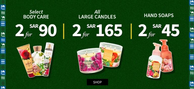 Bath & Body Works Saudi National day offers